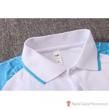 Maglia Polo Manchester City 20-21 Bianco