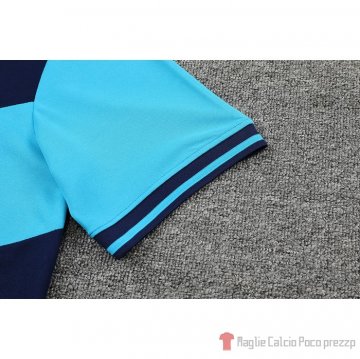 Maglia Polo Marsiglia 2022-23 Blu Marino