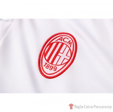 Maglia Polo Milan 21-22 Bianco