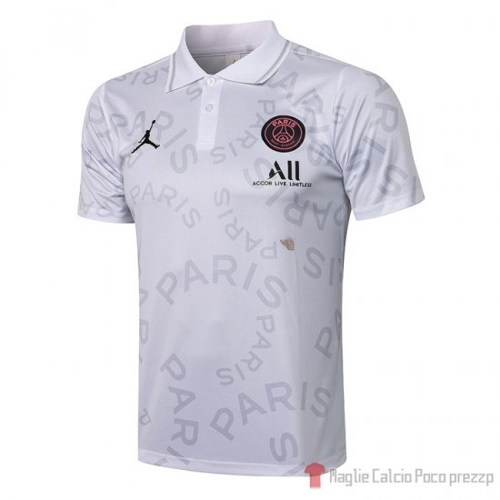 Maglia Polo Paris Saint-germain 21-22 Bianco - Clicca l'immagine per chiudere