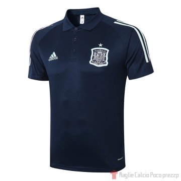 Maglia Polo Spagna 2020 Blu Maglia Polo Spagna 2020 Blu