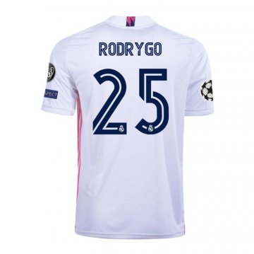 Maglia Real Madrid Giocatore Rodrygo Home 20-21 Maglia Real Madrid Giocatore Rodrygo Home 20-21