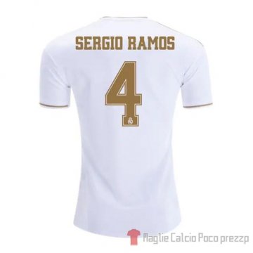 Maglia Real Madrid Giocatore Sergio Ramos Home 2019/2020 Maglia Real Madrid Giocatore Sergio Ramos Home 2019/2020
