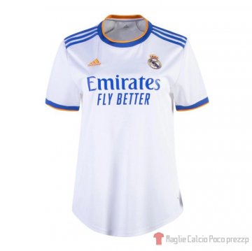 Maglia Real Madrid Home Donna 21-22 Maglia Real Madrid Home Donna 21-22