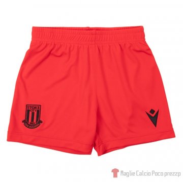 Maglia Stoke City Away Bambino 22-23 Negro