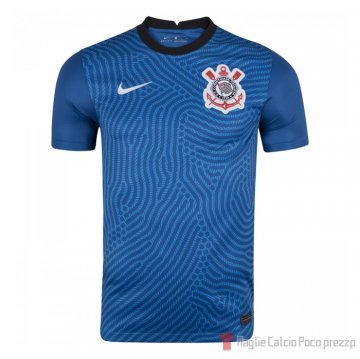 Thailandia Maglia Corinthians Portiere 20-21 Blu