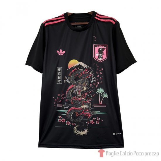 Thailandia Maglia Giappone Special 23-24 Negro - Clicca l'immagine per chiudere