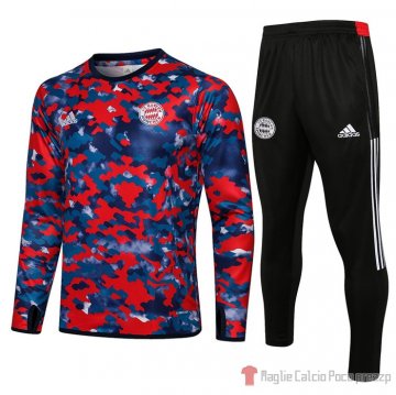 Tuta Da Track Felpa Bayern Munich 2021 Blu E Rosso Tuta Da Track Felpa Bayern Munich 2021 Blu E Rosso
