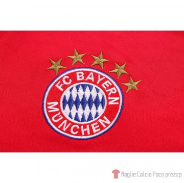 Tuta Da Track Felpa Bayern Munich Bambino 22-23 Rosso