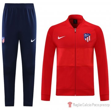 Tuta Da Track Giacca Atletico Madrid 22-23 Rosso Tuta Da Track Giacca Atletico Madrid 22-23 Rosso