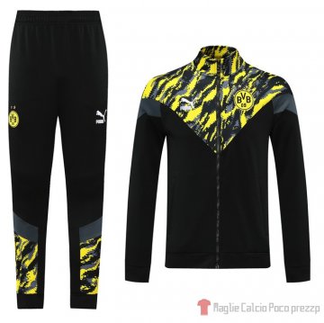 Tuta Da Track Giacca Borussia Dortmund 2021 Nero Tuta Da Track Giacca Borussia Dortmund 2021 Nero