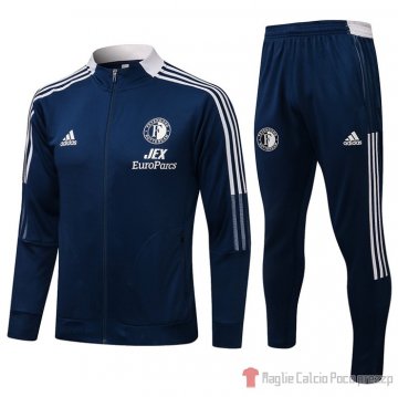 Tuta Da Track Giacca Feyenoord 21-22 Blu Tuta Da Track Giacca Feyenoord 21-22 Blu