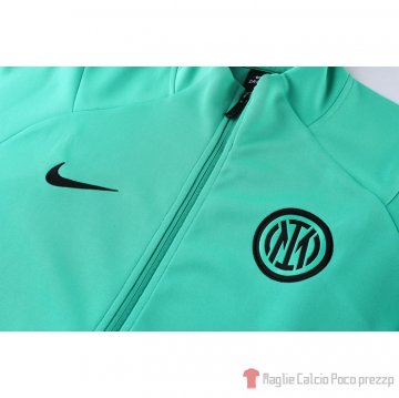 Tuta Da Track Giacca Inter 2021-2022 Verde