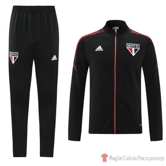 Tuta Da Track Giacca Sao Paulo 2021-22 Nero - Clicca l'immagine per chiudere
