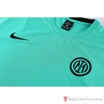 Tuta Da Track Inter Manica Corta 2021-2022 Verde