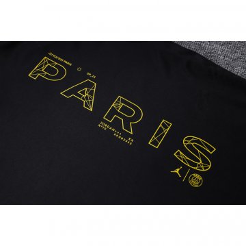Tuta Da Track Paris Saint-germain Jordan Manica Corta 2023-24 Negro - Pantalon Corto