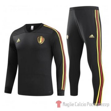 Tuta da Track Belgio 2018 Nero Tuta da Track Belgio 2018 Nero