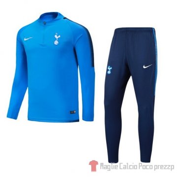 Tuta da Track Tottenham Hotspur 2017/2018 Blu Tuta da Track Tottenham Hotspur 2017/2018 Blu