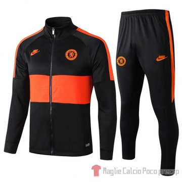 Tuta da Track Chelsea 2019/2020 Nero e Arancione Tuta da Track Chelsea 2019/2020 Nero e Arancione