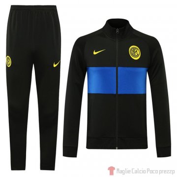 Tuta da Track Giacca Inter 2020/2021 Nero Tuta da Track Giacca Inter 2020/2021 Nero