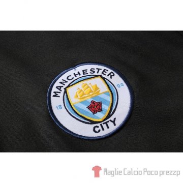 Tuta da Track Manchester City Manica Corta 2019/2020 Nero