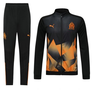 Tuta da Track Marsiglia 2019/2020 Nero e Arancione Tuta da Track Marsiglia 2019/2020 Nero e Arancione