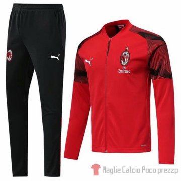 Tuta da Track Milan N98 2019/2020 Rosso