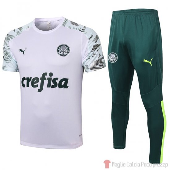 Tuta da Track Palmeiras Manica Corta 2020/2021 Bianco - Clicca l'immagine per chiudere