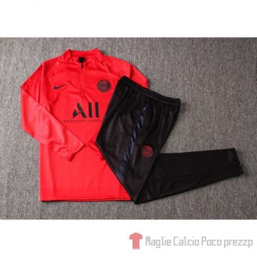 Tuta da Track Paris Saint-Germain 2019/2020 Rosso