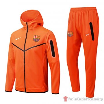 Tuta da Track Barcellona 22-23 Naranja Tuta da Track Barcellona 22-23 Naranja