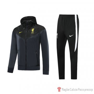 Tuta da Track Liverpool 20-21 Nero Tuta da Track Liverpool 20-21 Nero