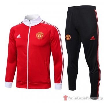 Tuta da Track Giacca Manchester United 2022-2023 Rojo Tuta da Track Giacca Manchester United 2022-2023 Rojo