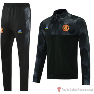 Tuta da Track Giacca Manchester United Special 21-22 Negro