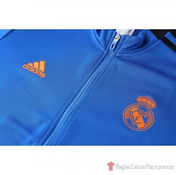 Tuta da Giacca Real Madrid 2021-22 Azul