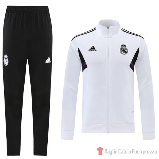Tuta De Giacca Real Madrid 22-23 Blanco - Clicca l'immagine per chiudere