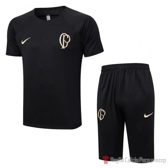Tuta da Track Corinthians Manica Corta 23-24 Negro - Pantalon Corto - Clicca l'immagine per chiudere