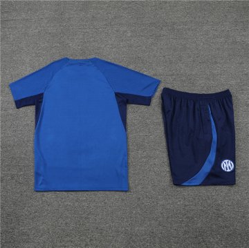 Chandal Del Inter Manica Corta 2022-23 Azul - Pantalon Corto