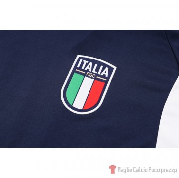 Tuta da Track Italia Manica Corta 23-24 Azul