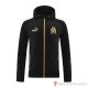 Giacca con cappuccio Olympique Marsella 22-23 Negro