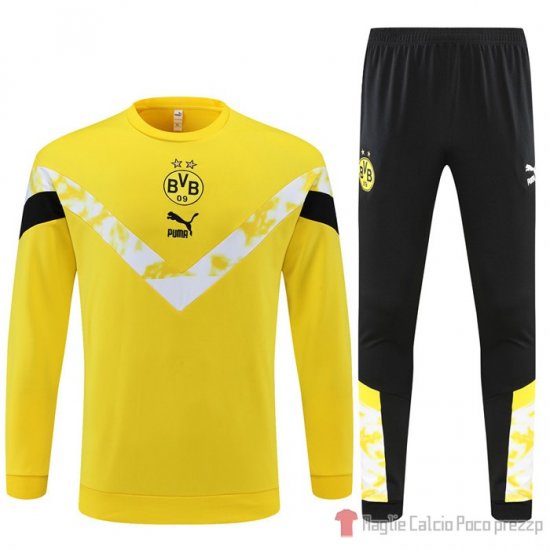 Felpa Della Tuta Borussia Dortmund 2022 Amarillo - Clicca l'immagine per chiudere