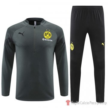 Felpa Della Tuta Borussia Dortmund 22-23 Gris Felpa Della Tuta Borussia Dortmund 22-23 Gris