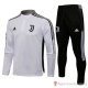 Tuta Da Track Felpa Juventus Bambino 2021-22 Blanco