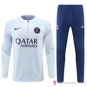 Felpa Della Tuta Paris Saint-germain 2022-23 Gris Felpa Della Tuta Paris Saint-germain 2022-23 Gris