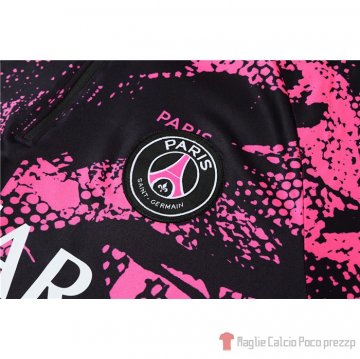 Felpa Della Tuta Paris Saint-germain 2022-23 Negro Y Rosa