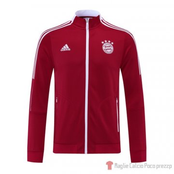 Giacca Bayern Munich 21-22 Rosso Giacca Bayern Munich 21-22 Rosso