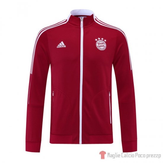 Giacca Bayern Munich 21-22 Rosso - Clicca l'immagine per chiudere