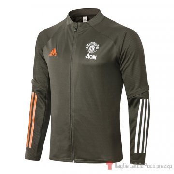 Giacca Manchester United 20-21 Verde Giacca Manchester United 20-21 Verde