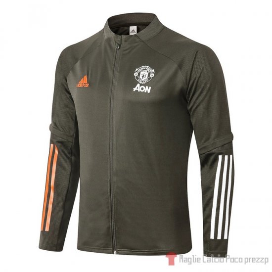 Giacca Manchester United 20-21 Verde - Clicca l'immagine per chiudere