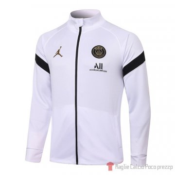 Tuta da track Paris Saint-germain Jordan 2020-21 Blanco Tuta da track Paris Saint-germain Jordan 2020-21 Blanco