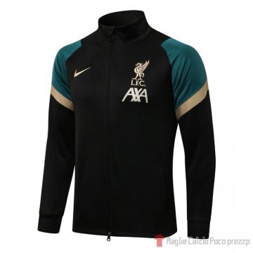 Giacca Liverpool 21-22 Negro Y Verde Giacca Liverpool 21-22 Negro Y Verde